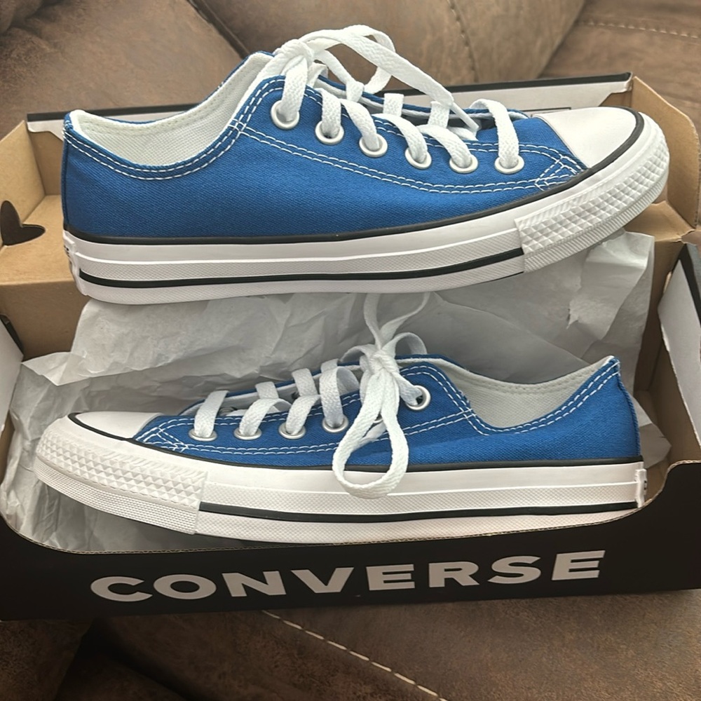 Snorkel Blue Low Converse